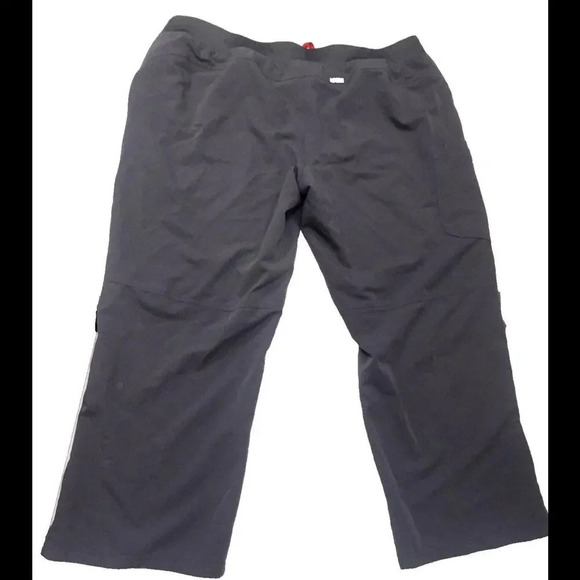 Figs Preppy Designer Medical Surgical Tech Active High Waist Gray Scrub Pant 4XL - Picture 14 of 14